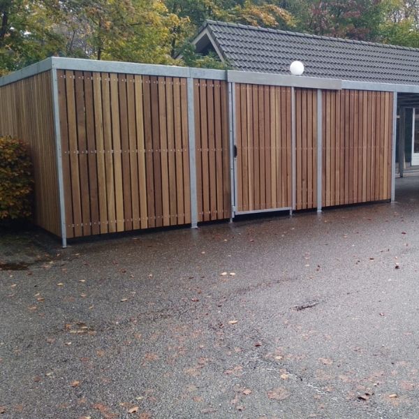 103284 berging overkapping fietsenberging transparante overkapping